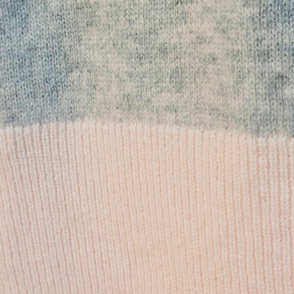 NEW Cashmere Gray Pink Two Tone Sweater  by Esthēme from France - Picture 12 of 12